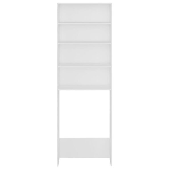 vidaXL Skrinka na práčku biela 64x24x190 cm – Obrázok 6