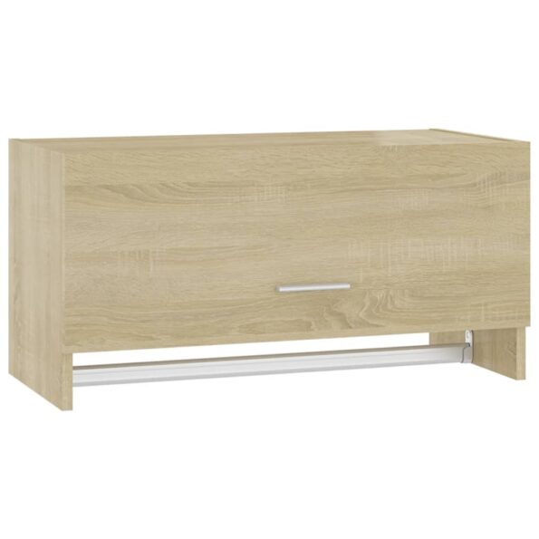 vidaXL Šatník, dub sonoma 70x32,5x35 cm, kompozitné drevo – Obrázok 2