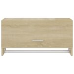 vidaXL Šatník, dub sonoma 70x32,5x35 cm, kompozitné drevo – Obrázok 5