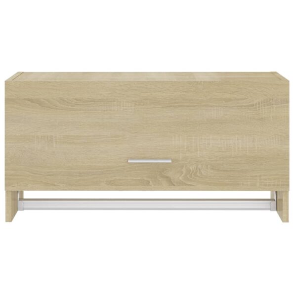 vidaXL Šatník, dub sonoma 70x32,5x35 cm, kompozitné drevo – Obrázok 5