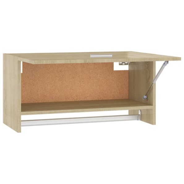 vidaXL Šatník, dub sonoma 70x32,5x35 cm, kompozitné drevo – Obrázok 6
