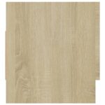 vidaXL Šatník, dub sonoma 70x32,5x35 cm, kompozitné drevo – Obrázok 7
