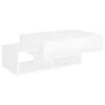 vidaXL Konferenčný stolík, biely 105x55x32 cm, kompozitné drevo – Obrázok 2