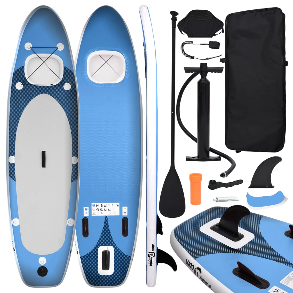 VXL8720286652107_a_en_hd_1.jpg vidaXL Nafukovací Stand up paddleboard, morská modrá 300x76x10 cm – Obrázok 1