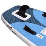 vidaXL Nafukovací Stand up paddleboard, morská modrá 300x76x10 cm – Obrázok 6