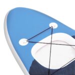 vidaXL Nafukovací Stand up paddleboard, morská modrá 300x76x10 cm – Obrázok 7