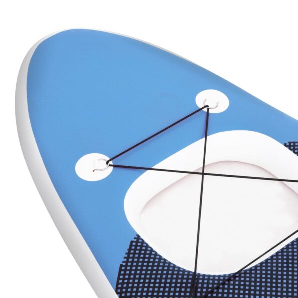 vidaXL Nafukovací Stand up paddleboard, morská modrá 300x76x10 cm – Obrázok 7