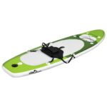 vidaXL Nafukovací Stand up paddleboard, zelený 300x76x10 cm – Obrázok 2