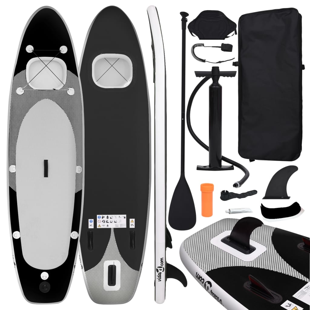 VXL8720286652176_a_en_hd_1.jpg vidaXL Nafukovací Stand up paddleboard čierny 330x76x10 cm – Obrázok 1