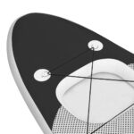 vidaXL Nafukovací Stand up paddleboard čierny 330x76x10 cm – Obrázok 7