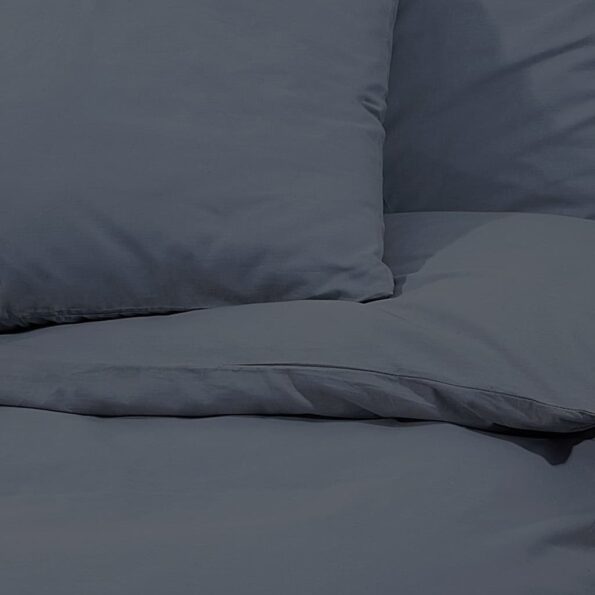 vidaXL Súprava obliečok na paplón antracit 220x240cm ľahké mikrovlákno – Obrázok 7