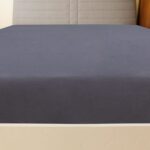vidaXL Plachta Jersey antracitová 100x200 cm bavlna – Obrázok 3