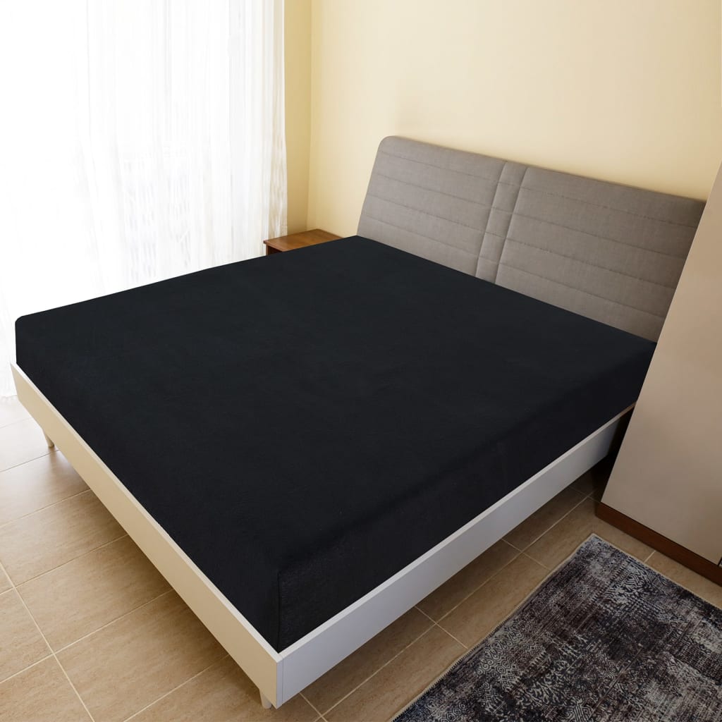 VXL8720286658352_m_en_hd_1.jpg vidaXL Plachta Jersey čierna 140x200 cm bavlna – Obrázok 1