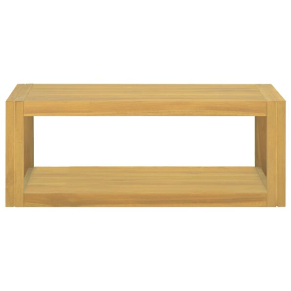 vidaXL Nástenná kúpeľňová skrinka 90x45x35 cm masívne teakové drevo – Obrázok 2