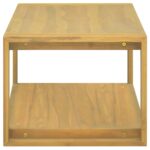 vidaXL Nástenná kúpeľňová skrinka 90x45x35 cm masívne teakové drevo – Obrázok 3
