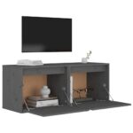 vidaXL Nástenné skrinky 2 ks 45x30x35 cm masívne borovicové drevo – Obrázok 4