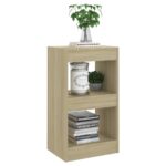 vidaXL Knižnica/deliaca stena dub sonoma 40x30x72 cm – Obrázok 4