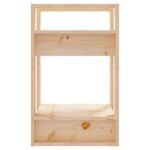 vidaXL Knižnica/deliaca stena 41x35x57 cm masívna borovica – Obrázok 6