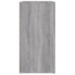 vidaXL Botník sivý dub sonoma 60x35x70 cm spracované drevo – Obrázok 7