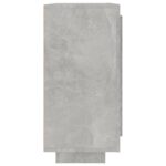 vidaXL Komoda betónová sivá 92x35x75 cm spracované drevo – Obrázok 6