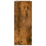 vidaXL Komoda dymový dub 60x30x75 cm spracované drevo – Obrázok 7