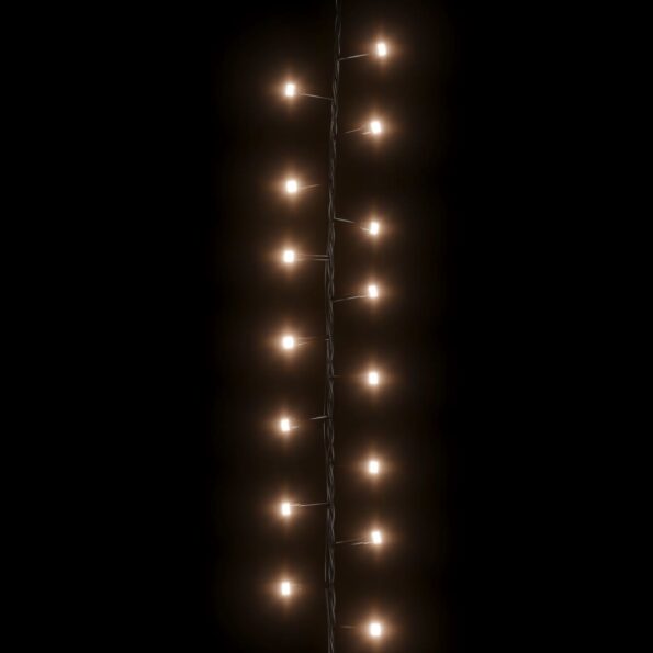 vidaXL Kompaktná LED reťaz, 1000 diód, teplá biela 25 m, PVC – Obrázok 4