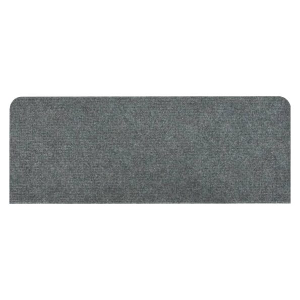 vidaXL Samolepiace nášľapy na schody 15 ks 65x24,5x3,5 cm sivé – Obrázok 6