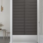 vidaXL Nástenné panely 12 ks sivé 60x15 cm umelá koža 1,08 m² – Obrázok 4