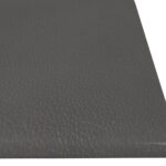 vidaXL Nástenné panely 12 ks sivé 60x15 cm umelá koža 1,08 m² – Obrázok 6