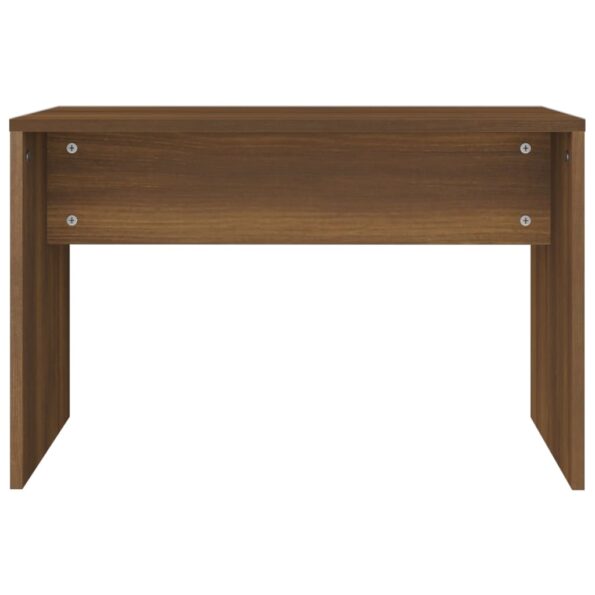 vidaXL Taburetka hnedý dub 70x35x45 cm spracované drevo – Obrázok 4