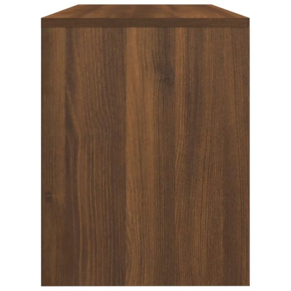 vidaXL Taburetka hnedý dub 70x35x45 cm spracované drevo – Obrázok 5