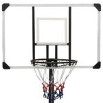 vidaXL Basketbalový stojan priehľadný 256-361 cm polykarbonát – Obrázok 5
