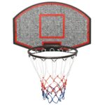 vidaXL Basketbalová doska čierna 71x45x2 cm polyetén – Obrázok 3