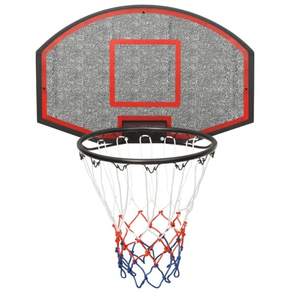 vidaXL Basketbalová doska čierna 71x45x2 cm polyetén – Obrázok 3