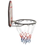 vidaXL Basketbalová doska čierna 71x45x2 cm polyetén – Obrázok 4
