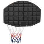 vidaXL Basketbalová doska čierna 71x45x2 cm polyetén – Obrázok 5