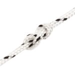 vidaXL Pletené lodné lano biele 2 mm x 50 m polyester – Obrázok 4