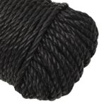 vidaXL Pracovné lano čierne 8 mm 250 m polypropylén – Obrázok 4