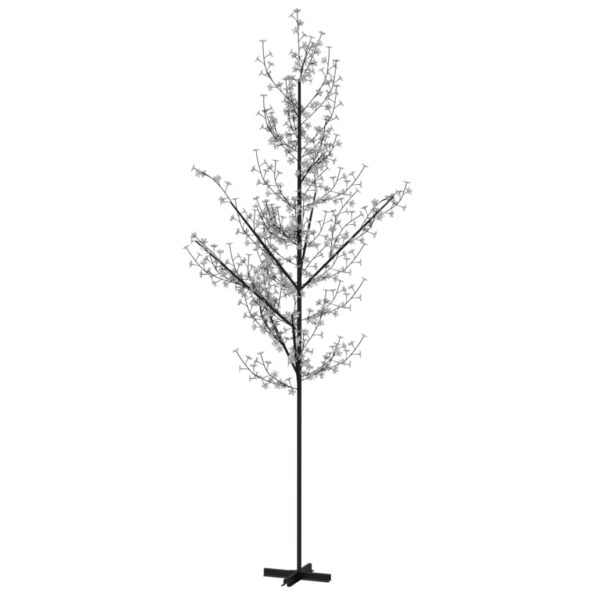 vidaXL Kvitnúca čerešňa LED strom teplá biela 672 LED 400 cm – Obrázok 2