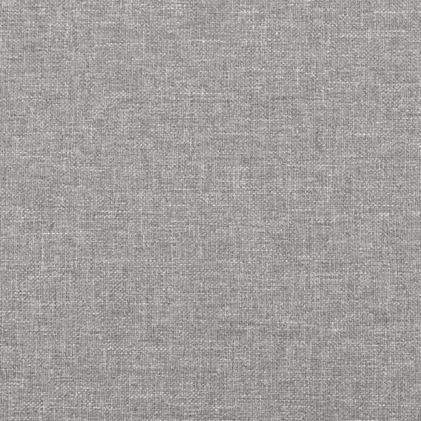 vidaXL Lavička bledosivá 70x30x30 cm látka – Obrázok 6