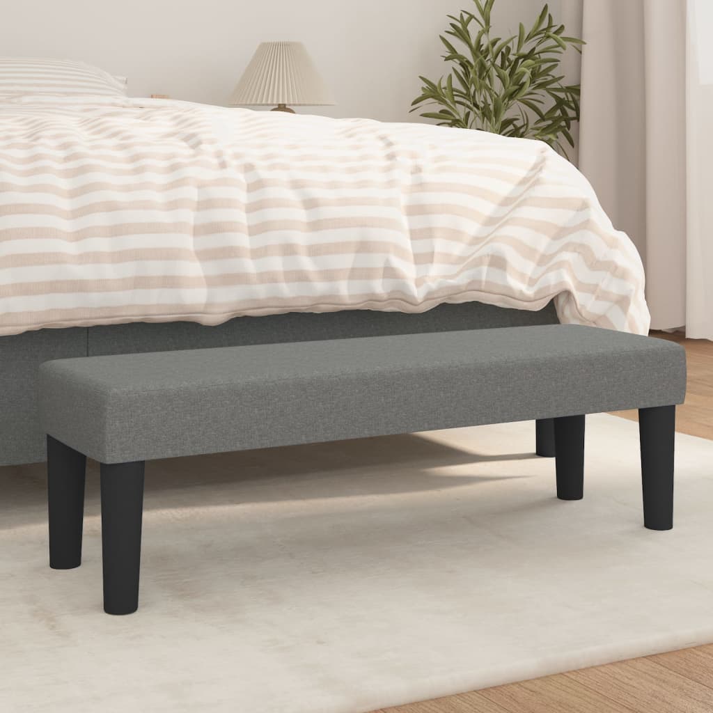 VXL8720287154891_m_en_hd_1.jpg vidaXL Lavička tmavosivá 100x30x30 cm látka – Obrázok 1