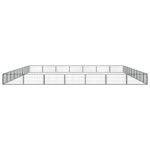 vidaXL Ohrádka pre psov 32 panelov čierna 100x50 cm práškovaná oceľ – Obrázok 4