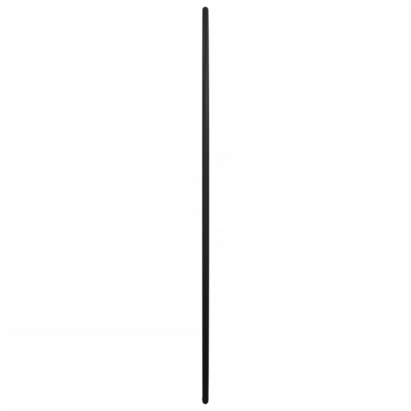 vidaXL Nástenné zrkadlo čierne Ø 50 cm okrúhle – Obrázok 4