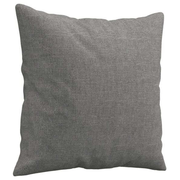 vidaXL Dekoratívne vankúše 2 ks tmavosivé 40x40 cm látka – Obrázok 3