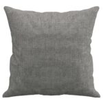 vidaXL Dekoratívne vankúše 2 ks tmavosivé 40x40 cm látka – Obrázok 4