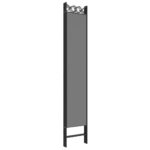 vidaXL 6-panelový paraván antracitový 240x220 cm látkový – Obrázok 6