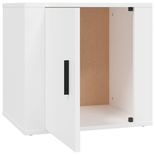 vidaXL Nočné stolíky 2 ks biele 50x39x47 cm – Obrázok 8