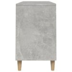 vidaXL Botník betónovo sivý 102x36x60 cm spracované drevo – Obrázok 6