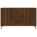 vidaXL Komoda, hnedý dub 100x36x60 cm, kompozitné drevo – Obrázok 6