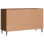 vidaXL Komoda, hnedý dub 100x36x60 cm, kompozitné drevo – Obrázok 8